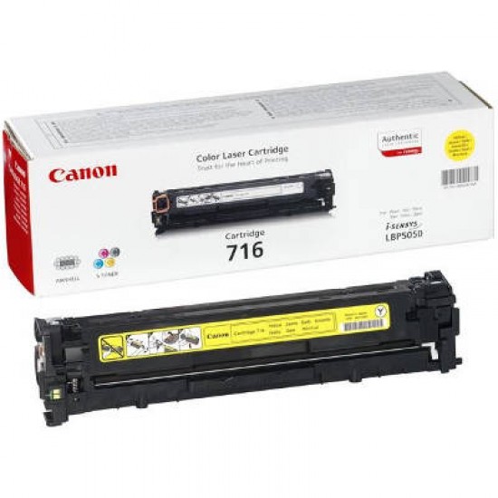 Cartus laserjet  Canon CRG-716Y ORIGINAL