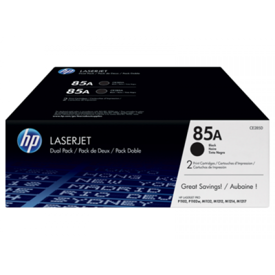 Cartus laserjet  HP CE285A 2buc/set  ORIGINAL