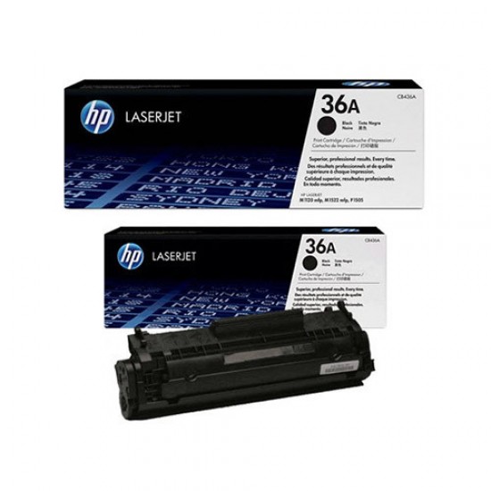 Cartus toner laserjet set 2Buc HP CB436AD Original